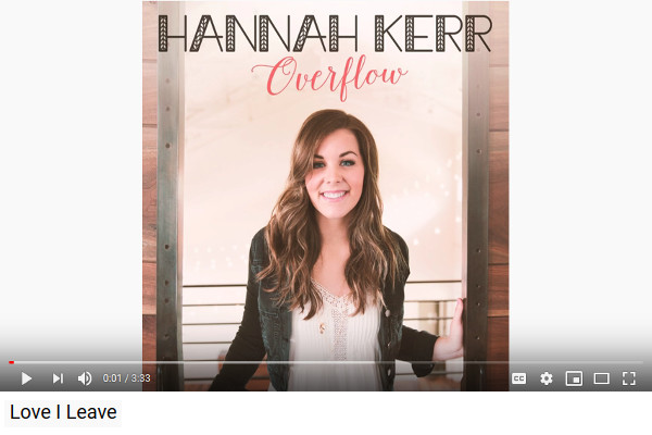Hannah Kerr - Love I Leave
