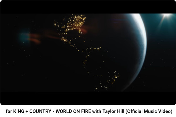 for KING & Country - World on fire